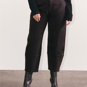 Everlane Utility Barrel Pant in Black size 2 Regular